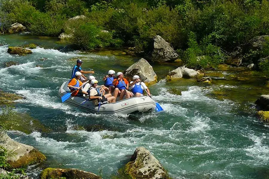 Cetina river rafting