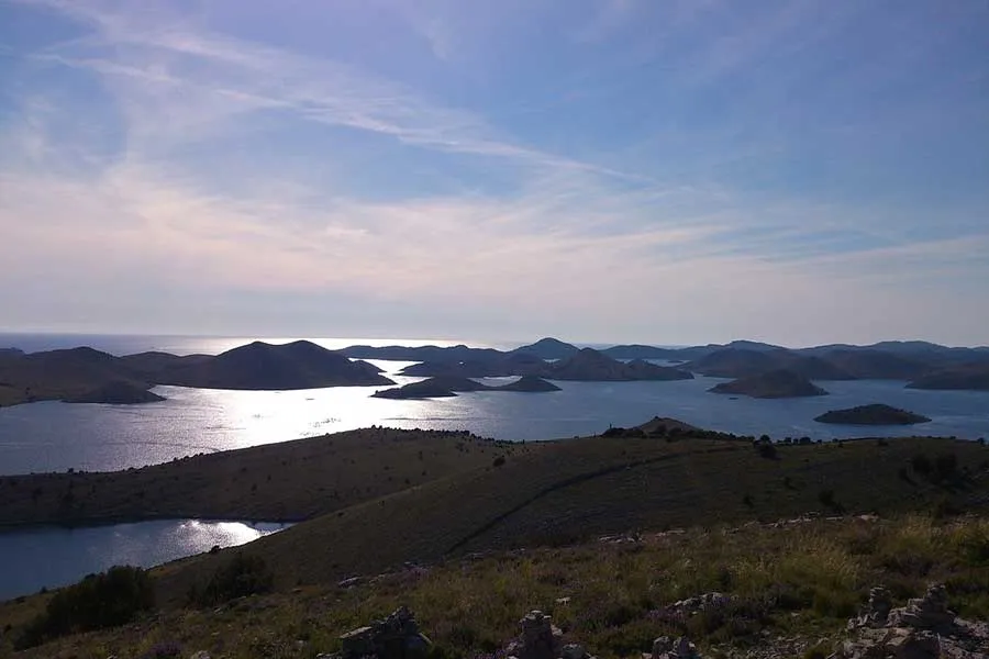 Panorama der Kornati Nationalpark Kornati